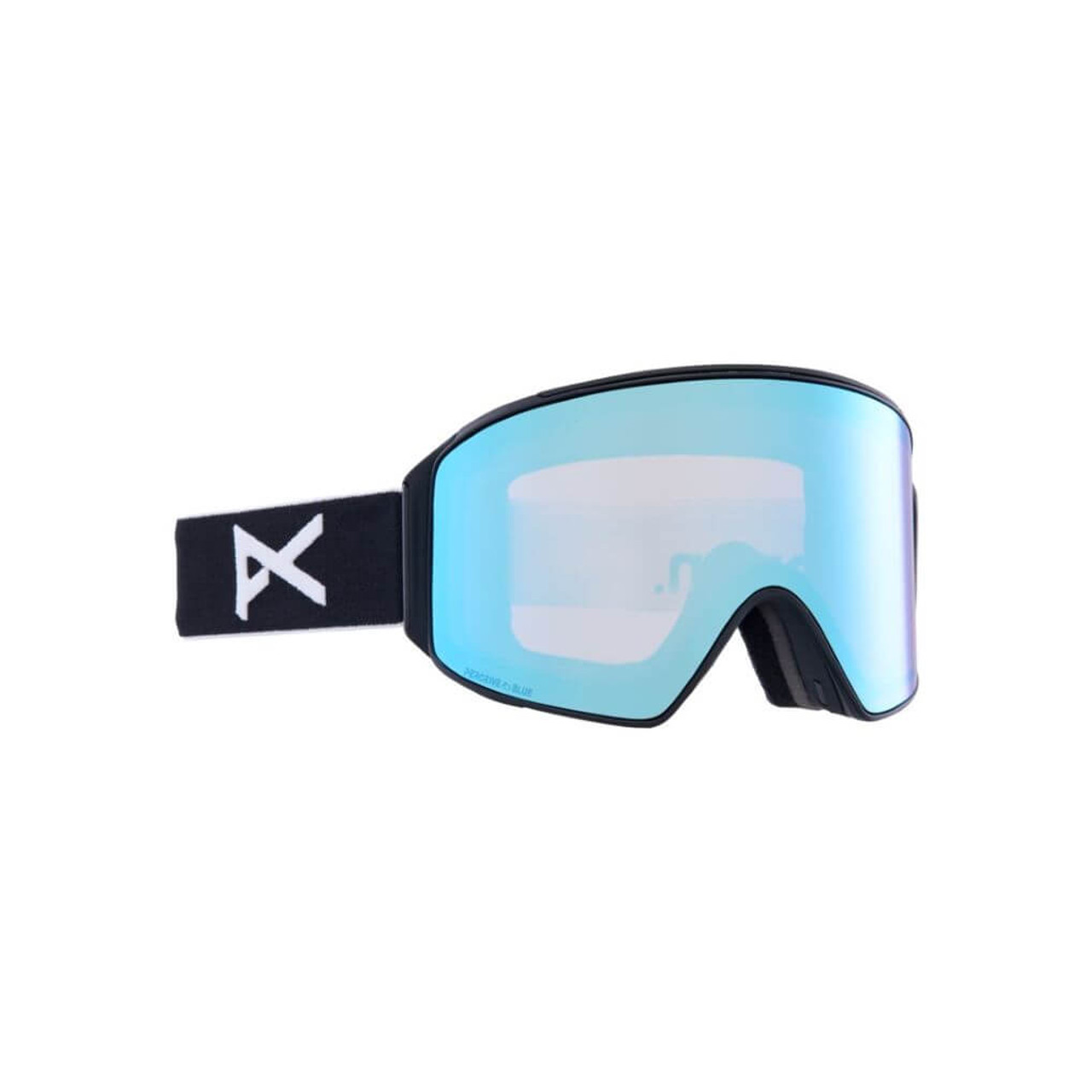 Black w/Perceive Variable Blue - Anon M4 Cylindrical Snow Goggles