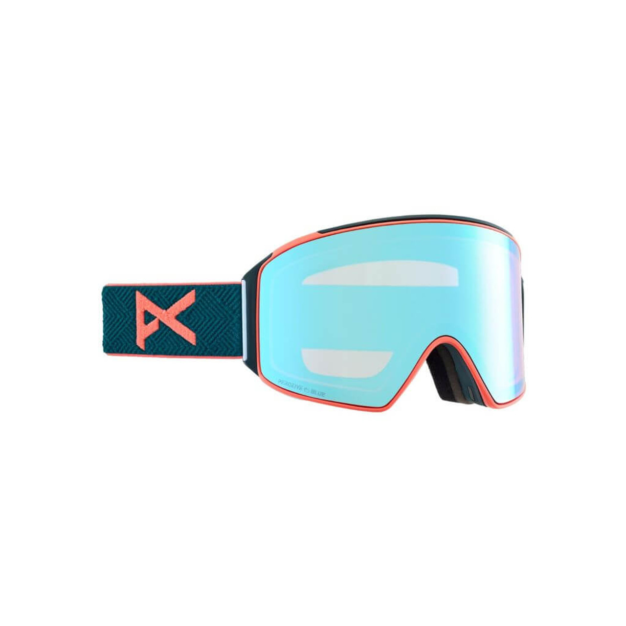 Deep Emerald w/Perceive Variable Blue - Anon M4 Cylindrical Snow Goggles