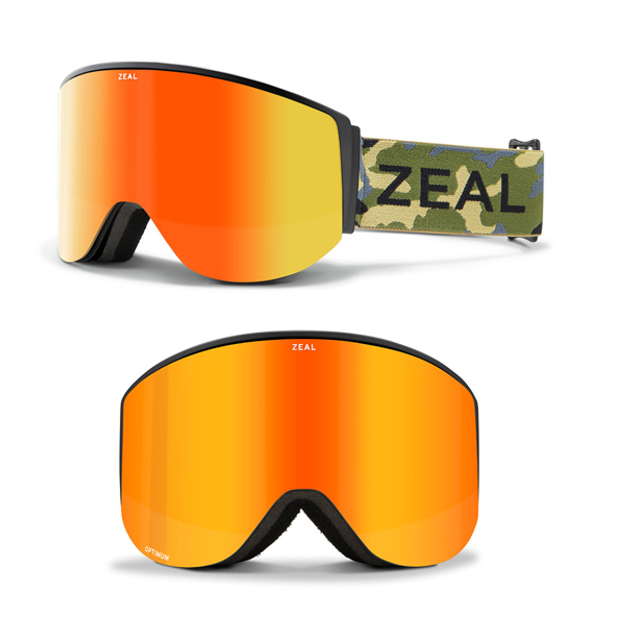 Pando Express - Phoenix Mirror - Zeal Beacon Snow Goggles