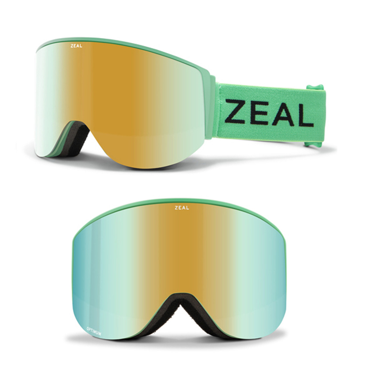 Spearmint - Alchemy Mirror - Zeal Beacon Snow Goggles