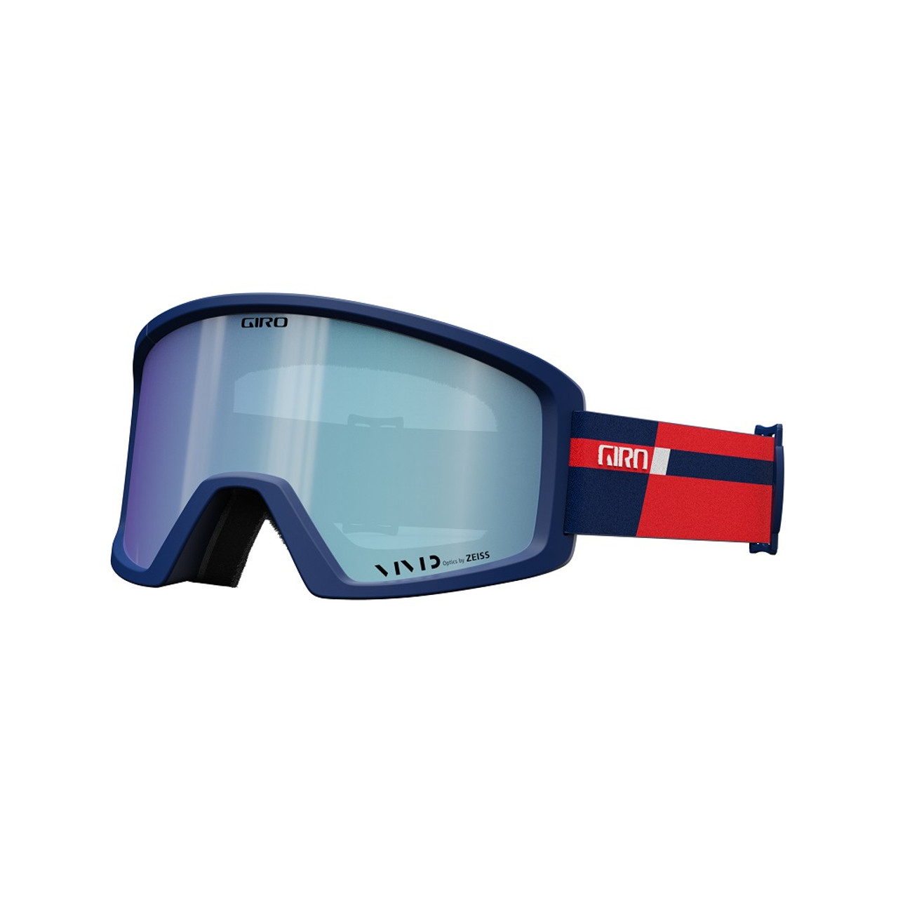 Red Midnight Podium w/ Vivid Royal - Giro Blok Goggles