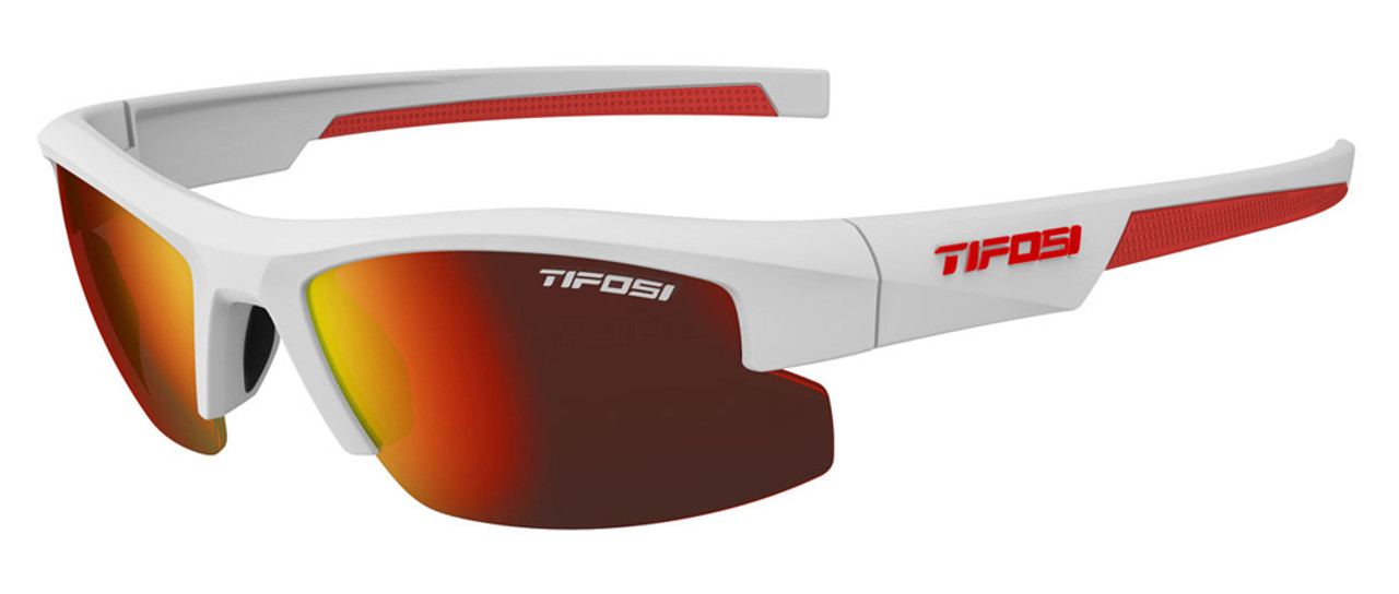Matte White Red - Tifosi Shutout Sunglasses