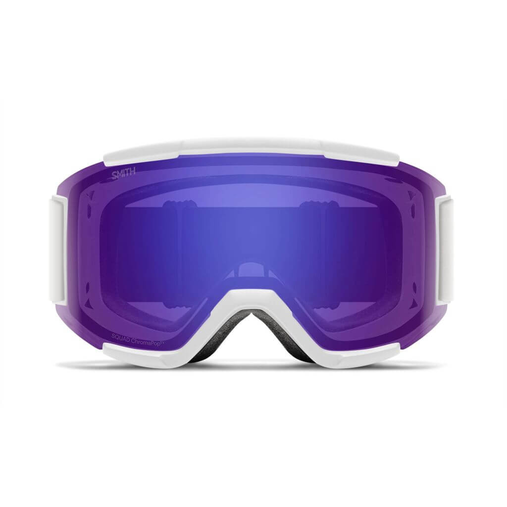 White Vapor w/Chromapop Everyday Violet Mirror - Smith Squad Goggles
