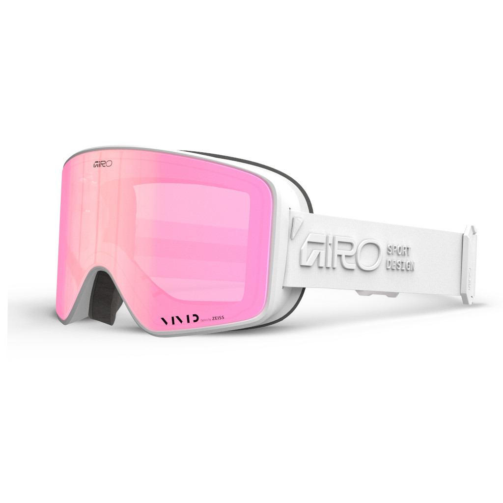 Stacked White w/ Vivid Infrared Photochromic - Giro Method Goggles
