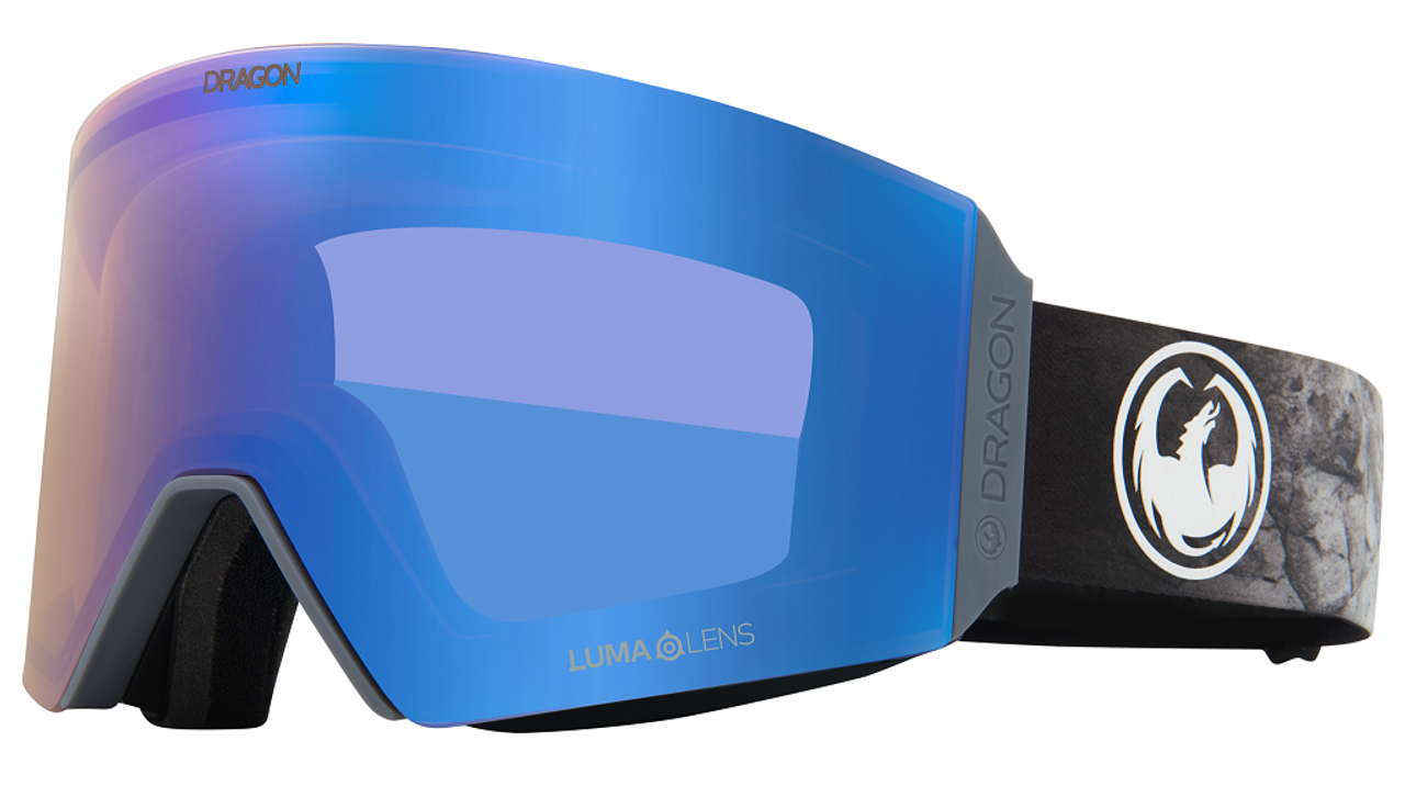 Boulder w/ Lumalens Flash Blue - Dragon RVX OTG Goggles