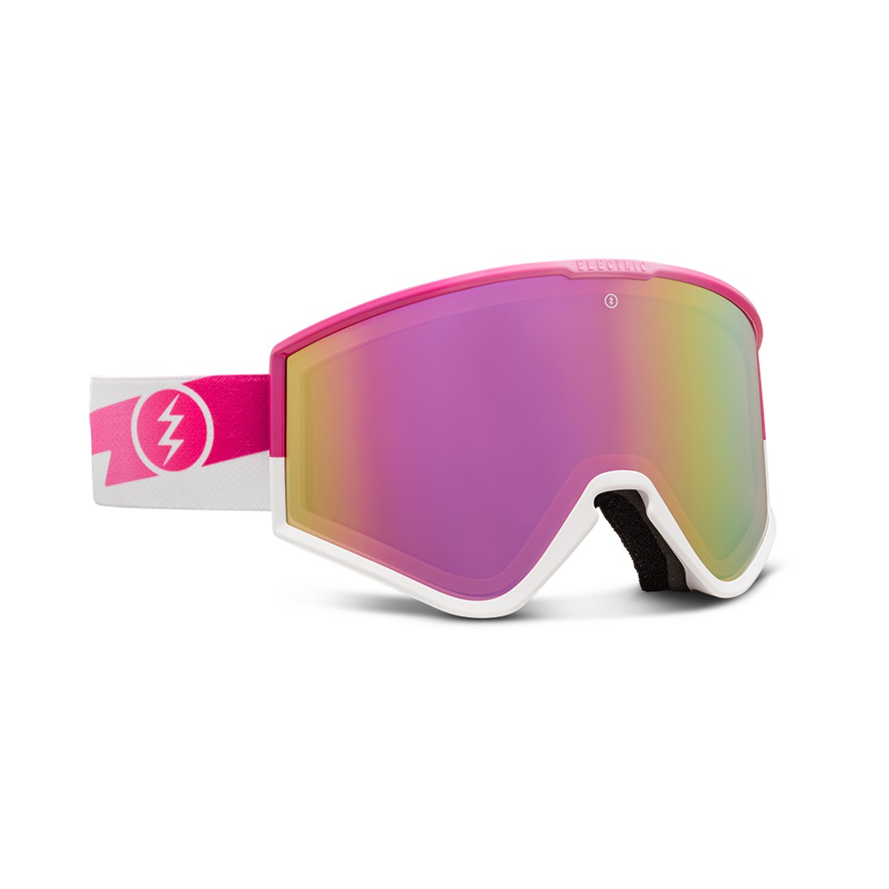 Pink Volt w/ Pink Chrome - Electric Kleveland Small Goggles