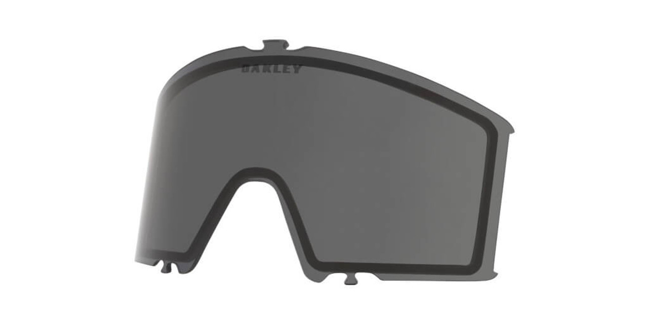 Dark Grey - Oakley Target Line L Replacement Lens