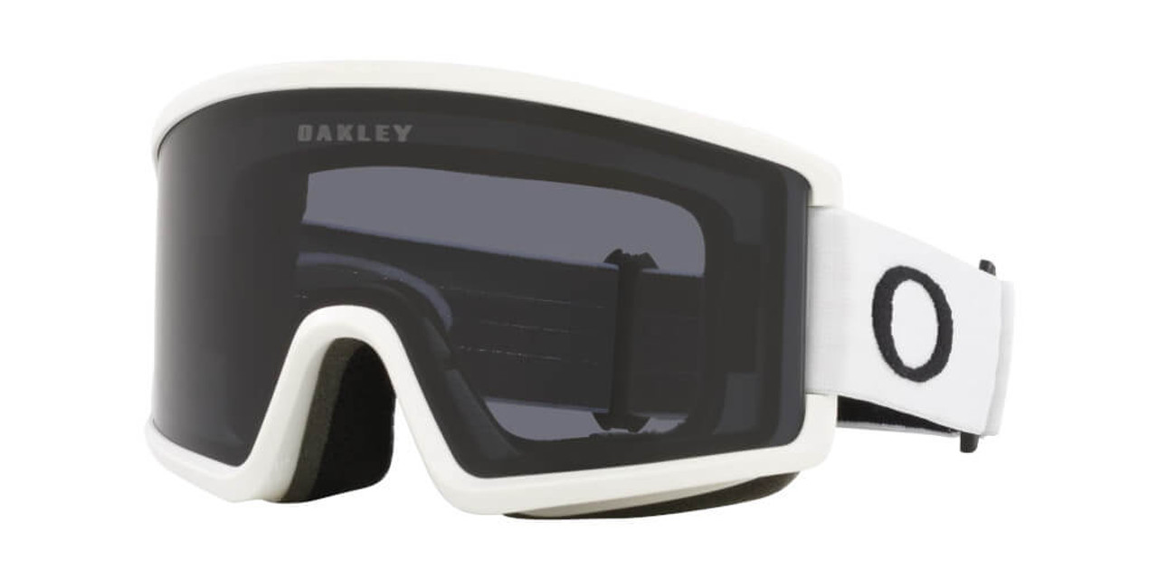 Matte White w/Dark Grey - Oakley Target Line L Goggle