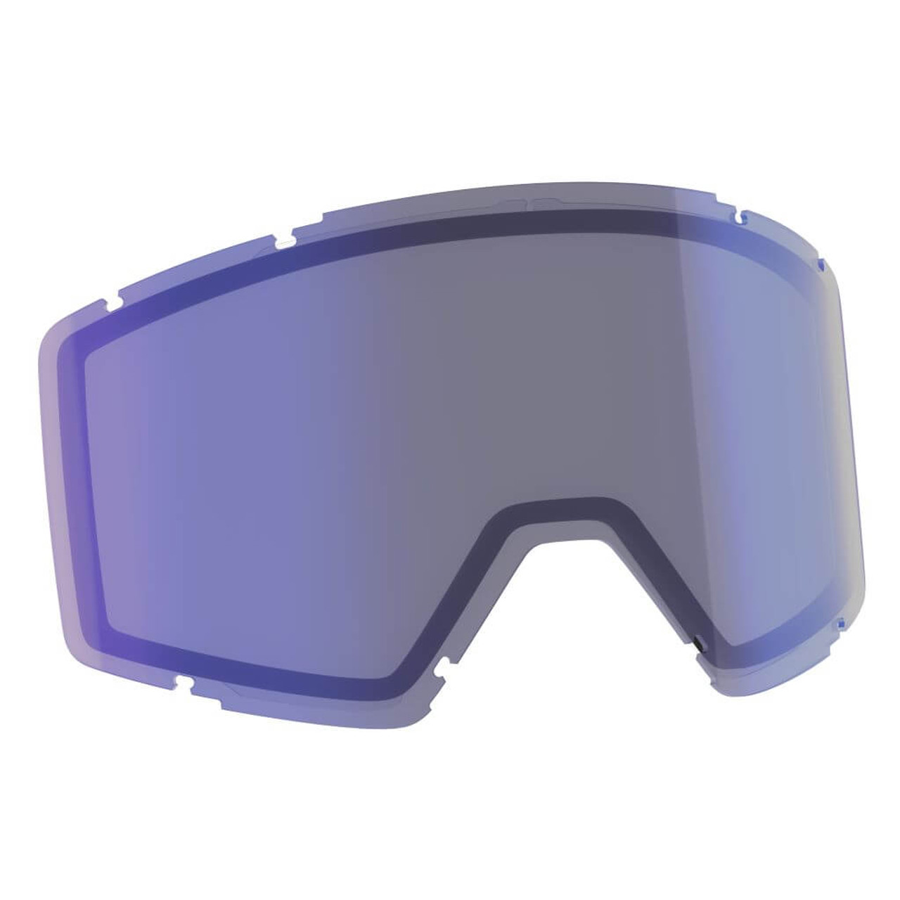 Illuminator Blue Chrome - Scott Shield Replacement Lenses