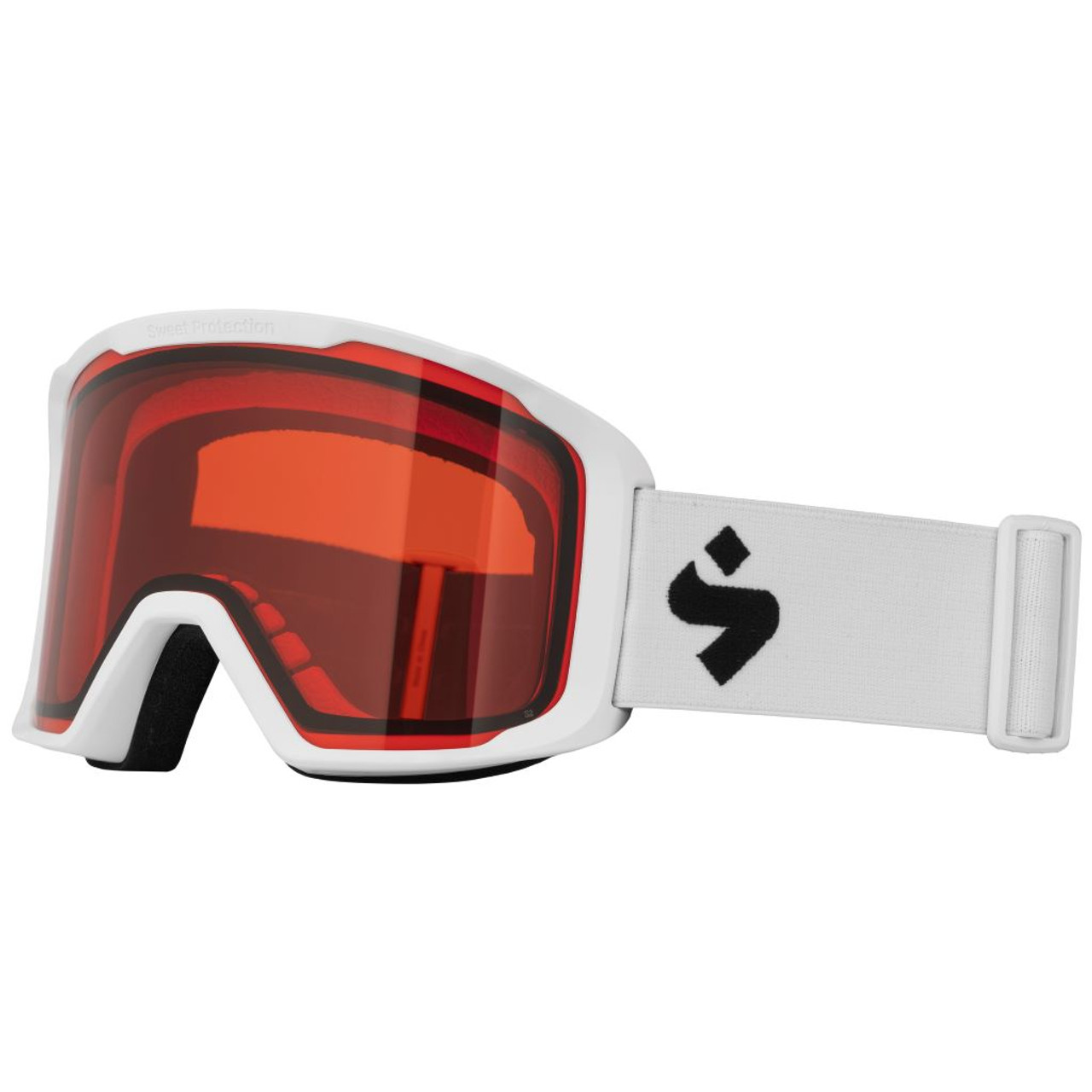 Orange/Satin White/White - Sweet Protection Durden Goggles