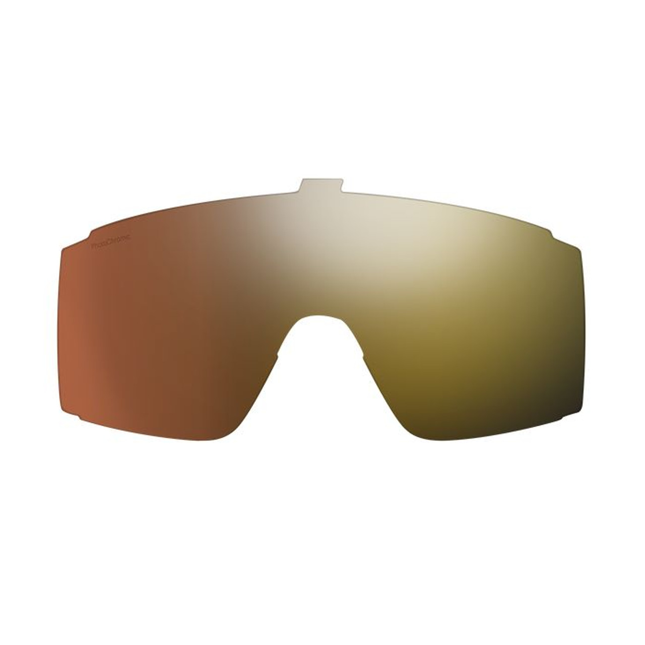 ChromaPop Glacier Photochromic Copper Gold Mirror - Smith Pursuit Replacement Lenses