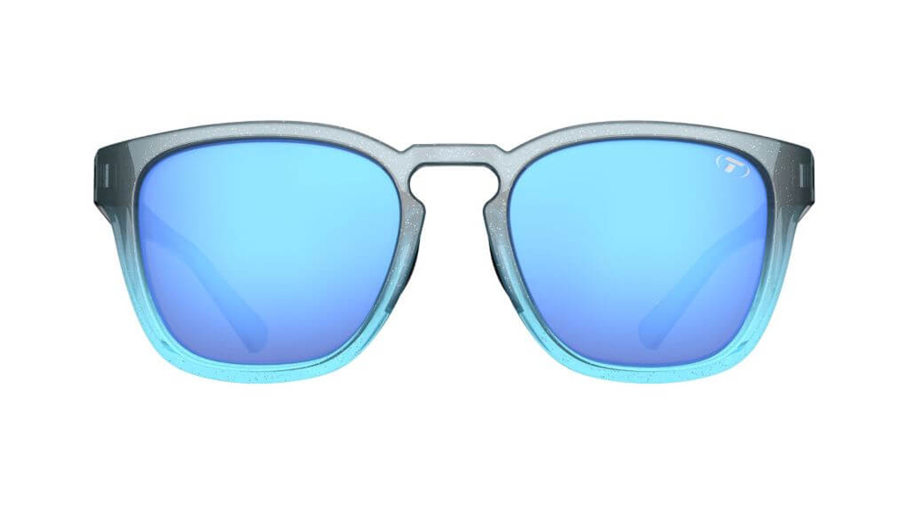 Steel Blue w/Sky Blue Mirror - Tifosi Optics Smirk Sunglasses