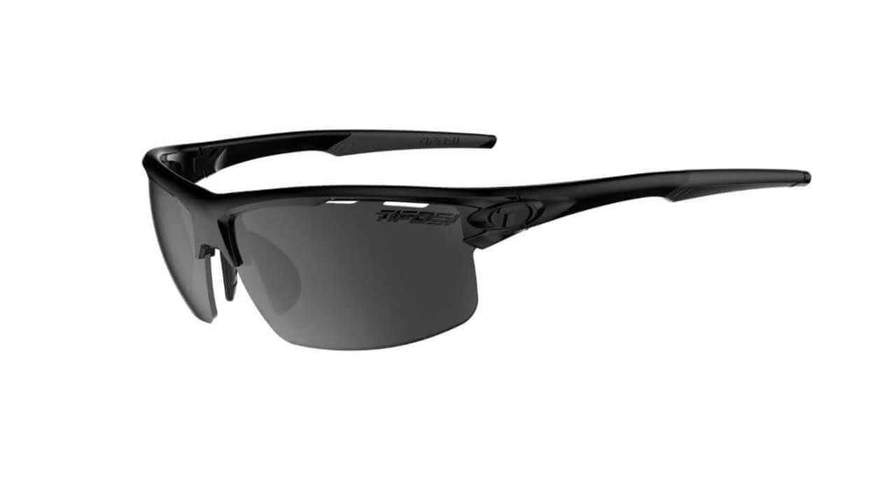 Blackout w/Smoke/AC Red/Clear - Tifosi Rivet Sunglasses