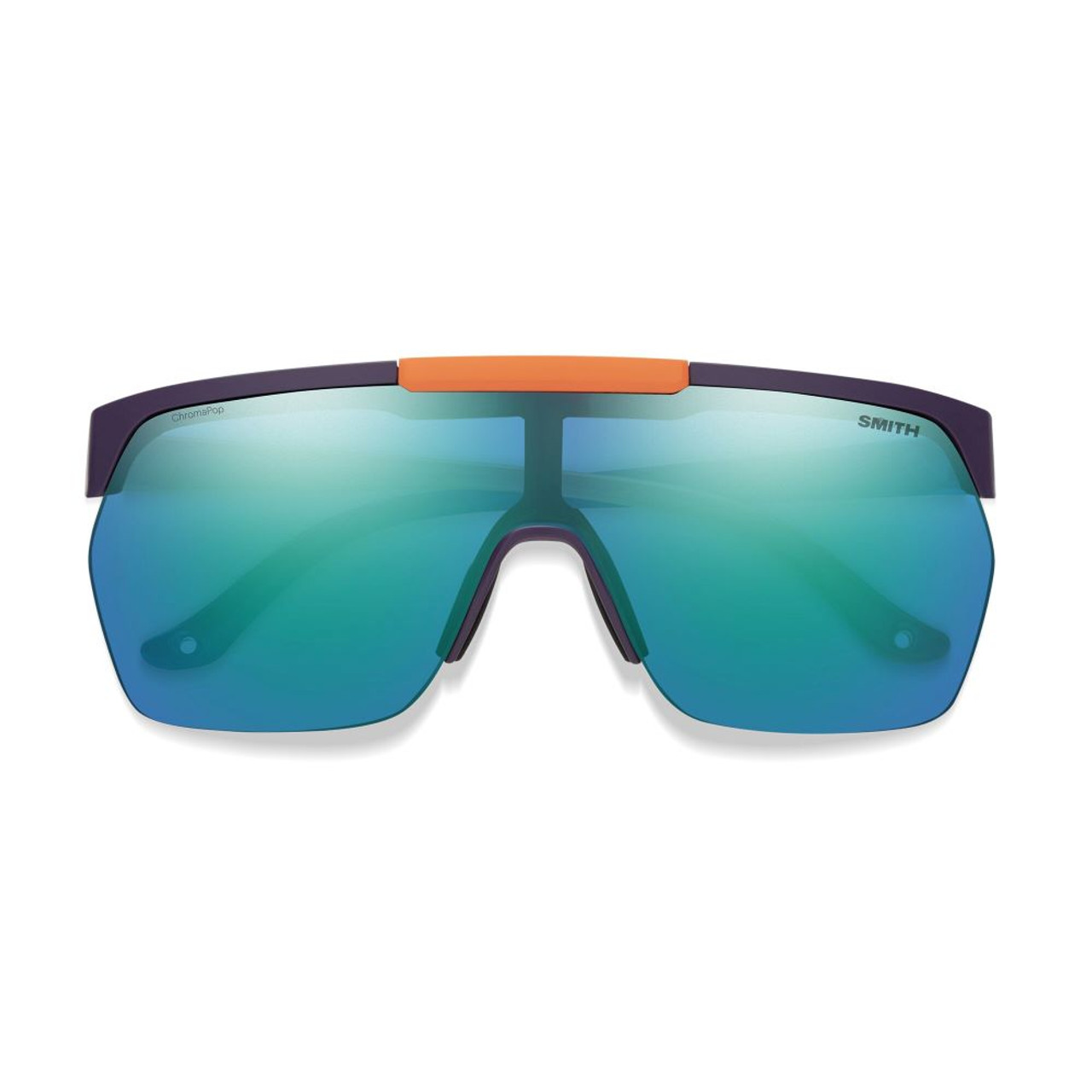 Matte Purple / Cinder / Hi Viz / Opal w/ ChromaPop Opal Mirror - Smith XC Sunglasses