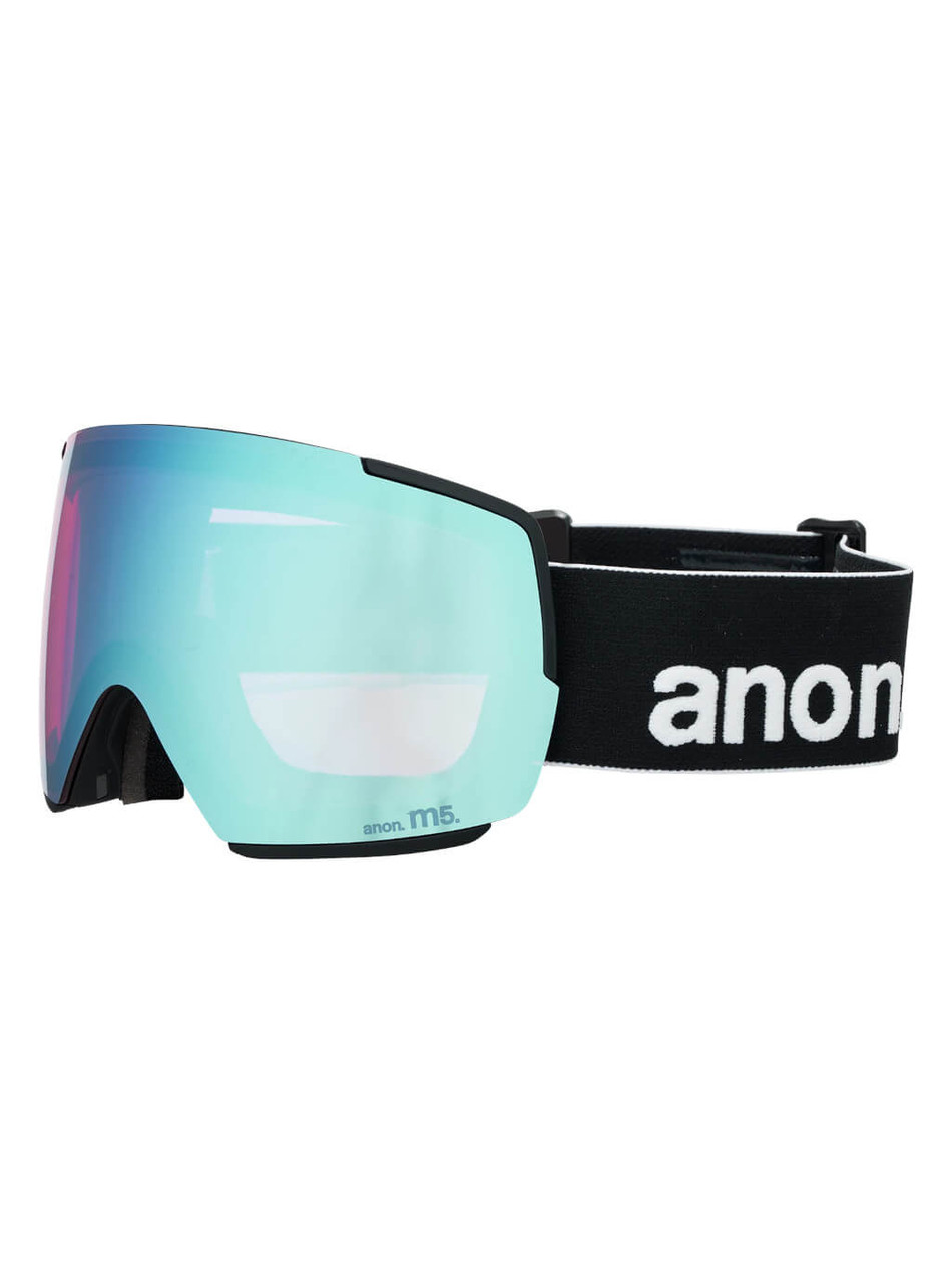 Black w/Perceive Variable Blue - Anon M5 Toric goggle