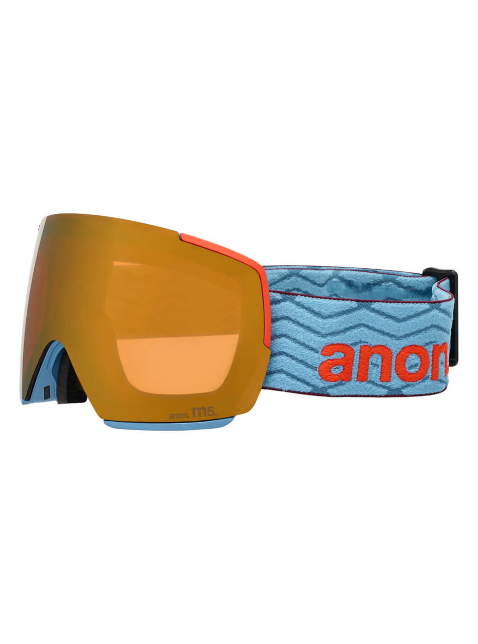 Retro Blue w/Perceive Sunny Bronze - Anon M5 Toric goggle