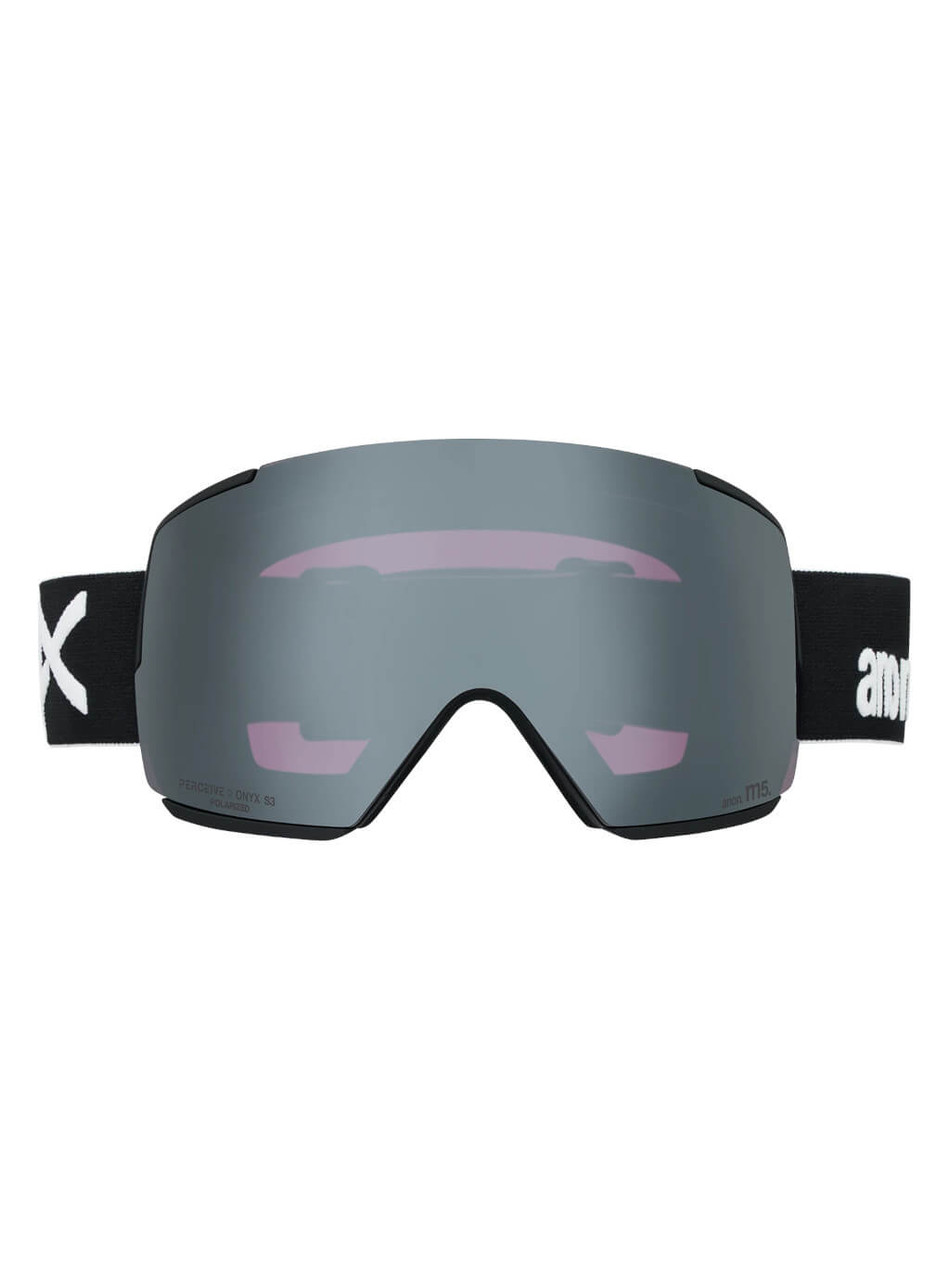 Black w/Perceive Sunny Polarized Onyx - Anon M5 Toric goggle