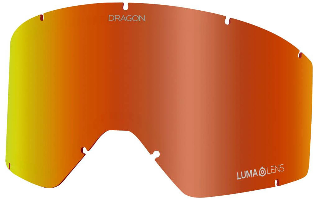 Lumalens Yellow Red Ionized -  Dragon DX3 PLUS Replacement Lens