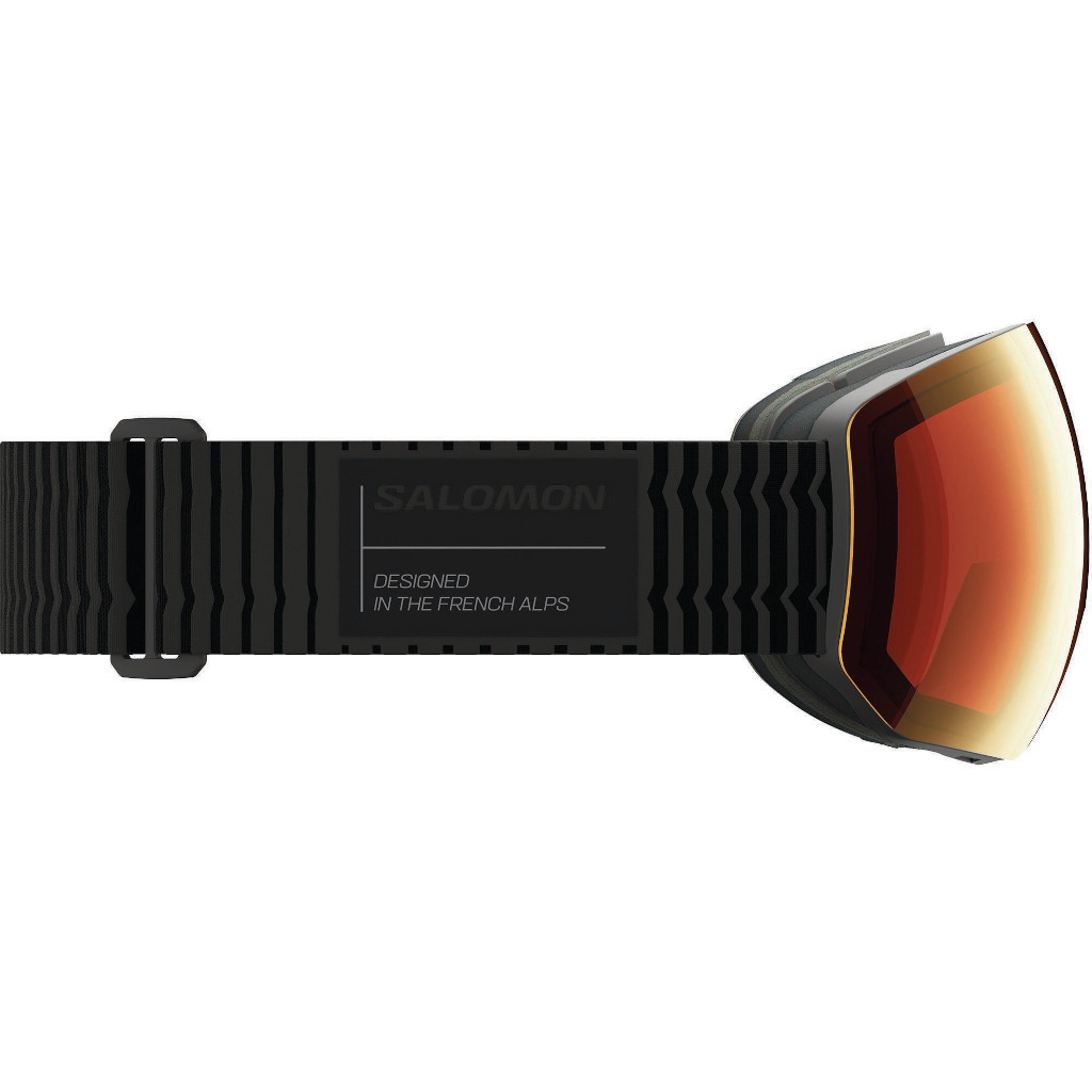 Black w/Sigma Photo Poppy Red - Salomon Radium Pro S Goggle