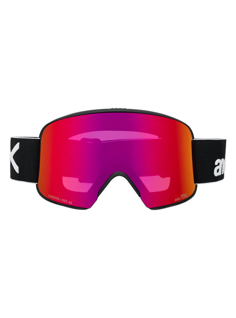 Black w/Perceive Sunny Red - Anon M6 Snow Goggle