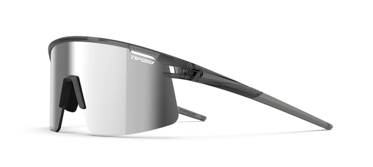 Tifosi Moab Lite Satin Vapor Sunglasses - Silver Mirror, AC Red, Clear