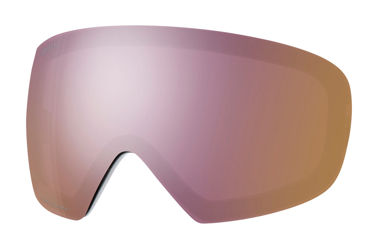 rose gold snow goggles