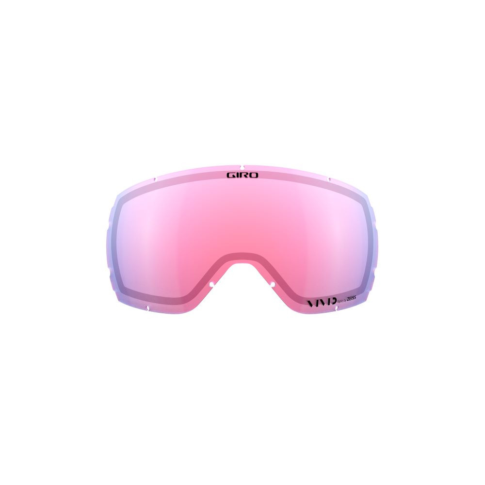 GIRO★ジロ Facet ゴーグル レンズ：ビビット ピンク ※女性用 Giro Balance and Facet Snow Goggle Replacement Lenses