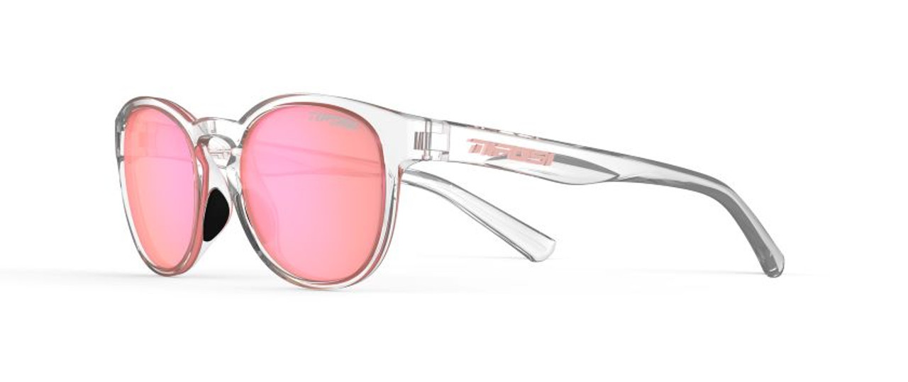 Crystal Clear w/Pink Mirror - Tifosi Svago Sunglasses