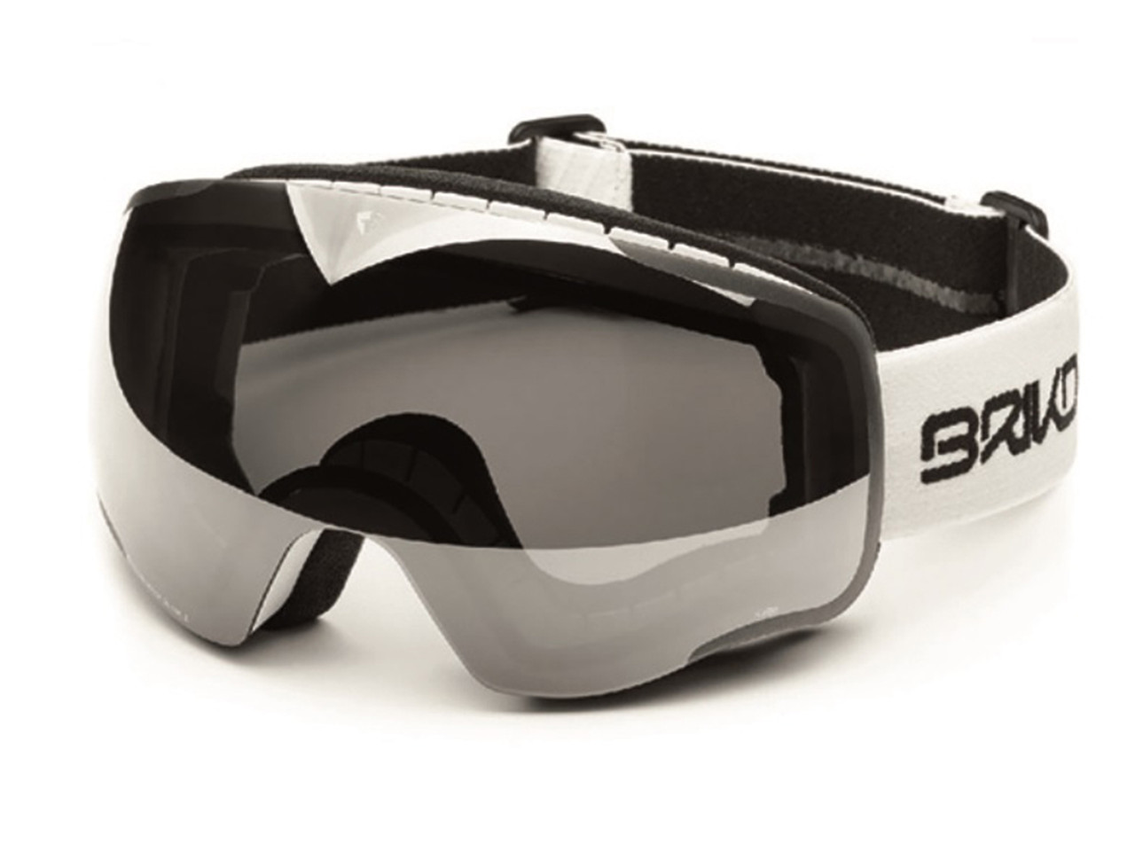 Briko Kaba Matte White Ski Goggles