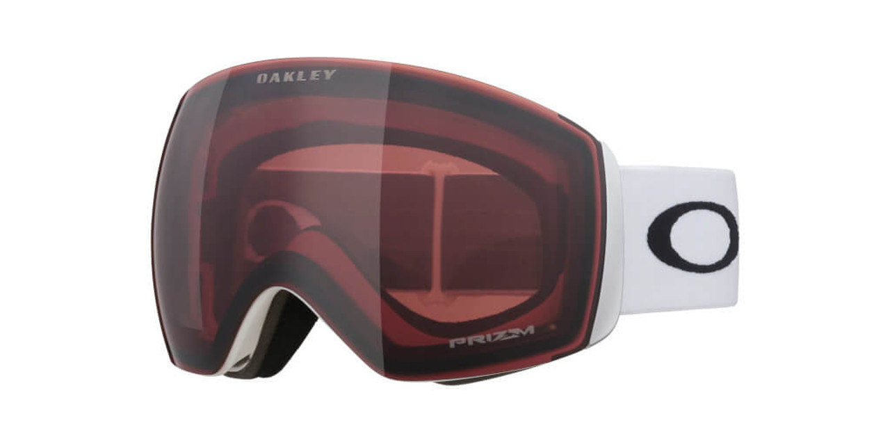 Matte White w/Prizm Garnet - Oakley Flight Deck L Goggle