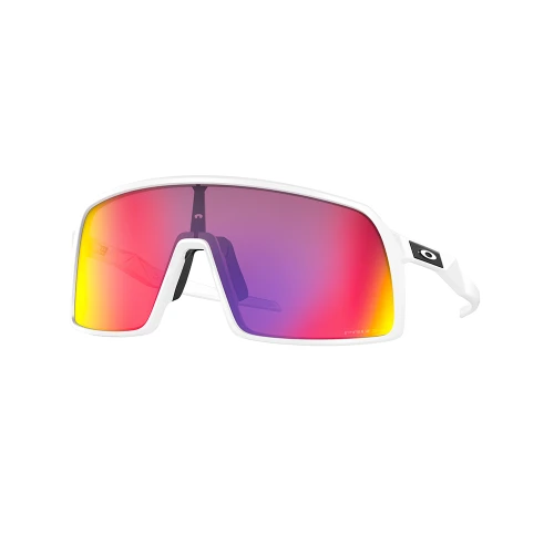 Oakley Sutro Sunglasses - Matte White w/ Prizm Road