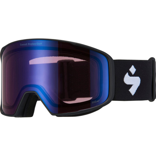 Matte Black w/ RIG Light Amethyst - Sweet Protection Boondock Goggles