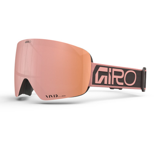 Canyon Clay/Petal w/Vivid Rose Gold - Giro Contour RS Snow Goggle