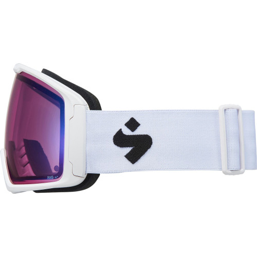 Sweet Protection MAX Goggle - Satin White w/ RIG Light Amethyst