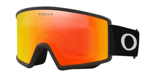 Matte Black w/Fire Iridium- Oakley Target Line M Snow Goggle