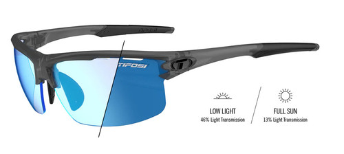 Satin Vapor w/Clarion Blue Fotote - Tifosi Rivet Sunglasses