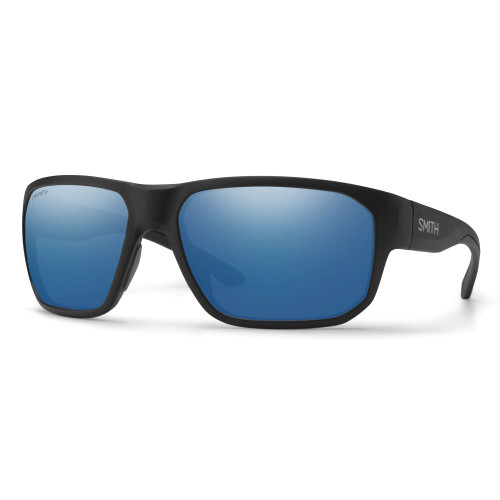 Suncloud Milestone Sunglasses Matte Crystal / Blue Mirror Polarized
