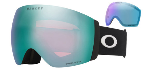 Matte Black w/Prizm Sapphire Iridium - Oakley Flight Deck Pro L Snow Goggle Matte Black w/Prizm Sapphire Iridium - Oakley Flight Deck Pro L Snow Goggle