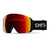 Black w/ Chromapop Sun Red Mirror - Smith 4D MAG XL Goggles