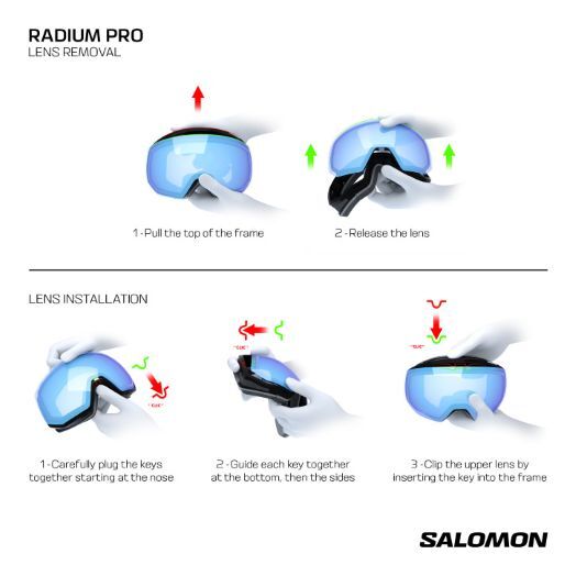 Salomon Radium Pro snow goggle