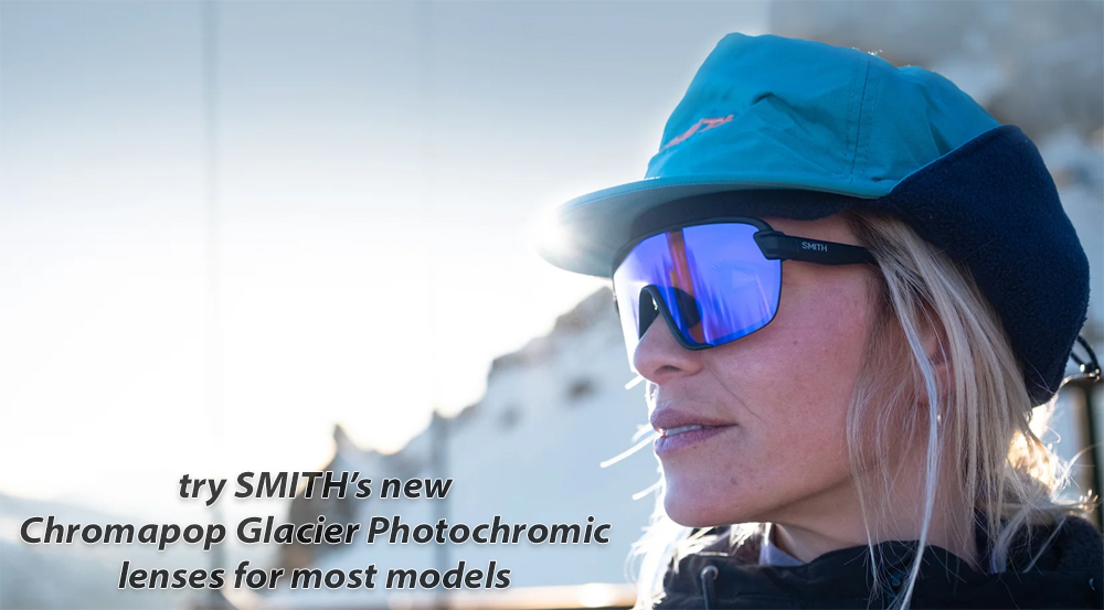 Smith's new Chromapop Glacier Photochromic Lenses