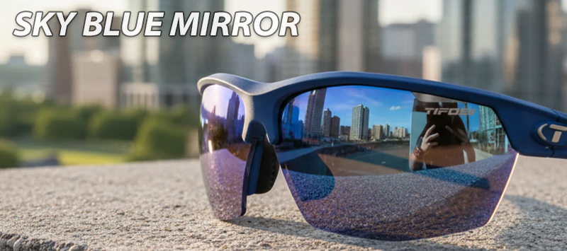 Sky Blue Mirror Lenses