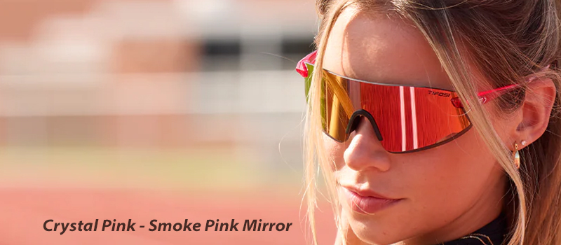 Tifosi Vogel XC Crystal Pink Smoke Pink Mirror