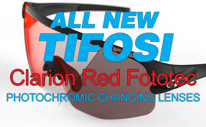 Tifosi Optics Clarion Red Fototec Lens, What's Hot!