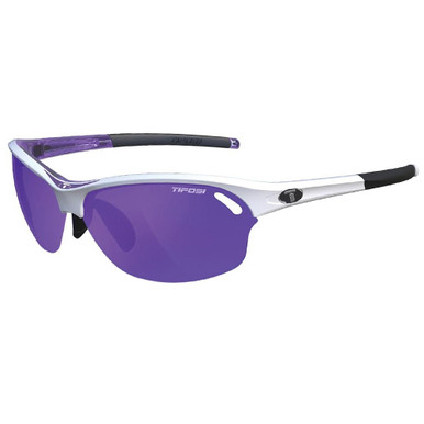 Smoke Lenses Tifosi Wasp New White//Gunmetal Color Sample# 68