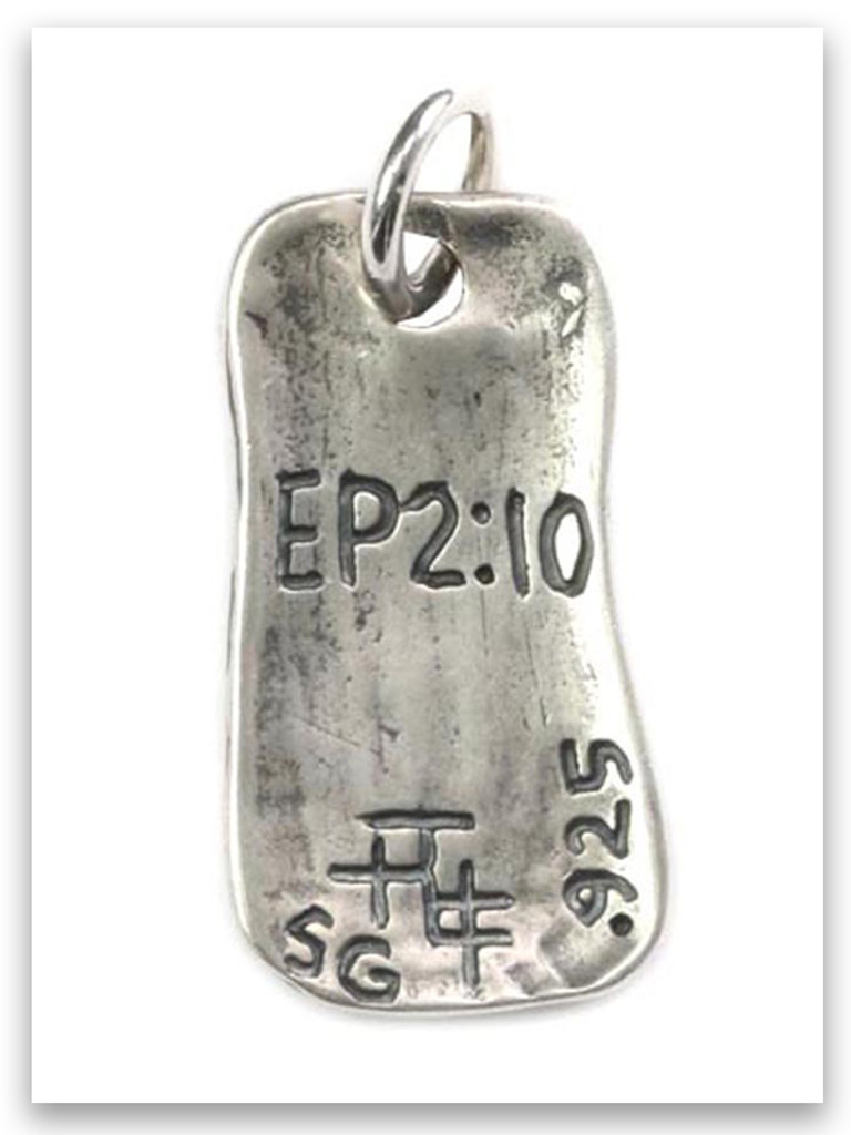 A Piece of Work Sterling Silver Charm 