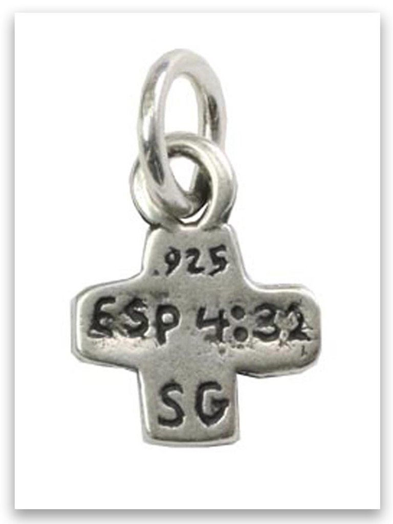 Be Kind Sterling Silver Charm 