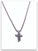 Rock Bottom w/Heavy Box Chain Mens Cross