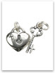 Daddy-Daughter Sterling Silver Charm
