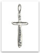 Daily Cross Sterling Silver Pendant